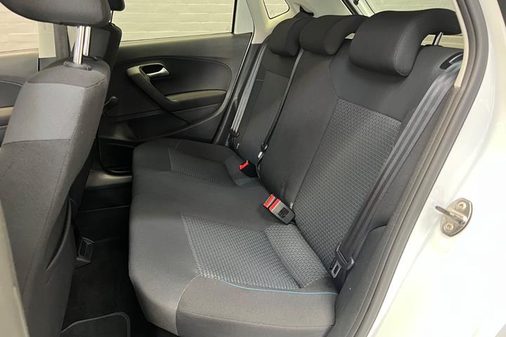 Hvid VW Polo fra 2016