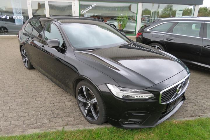 Sort Volvo V90 fra 2019