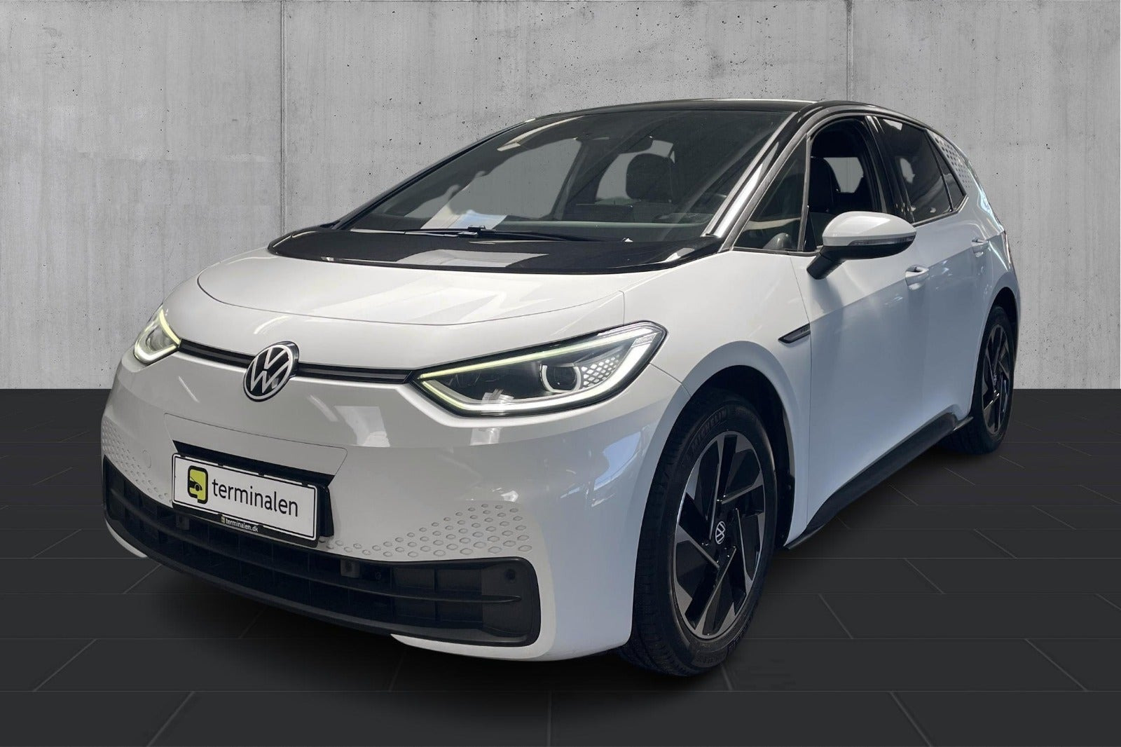 Hvid VW ID.3 fra 2021