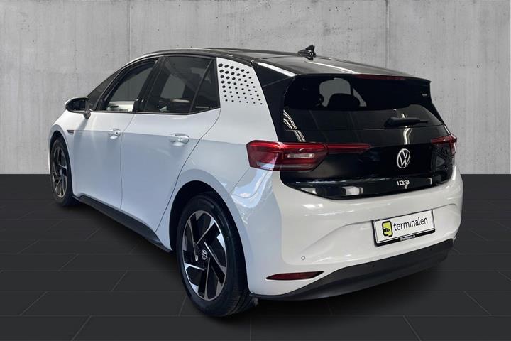 Hvid VW ID.3 fra 2021