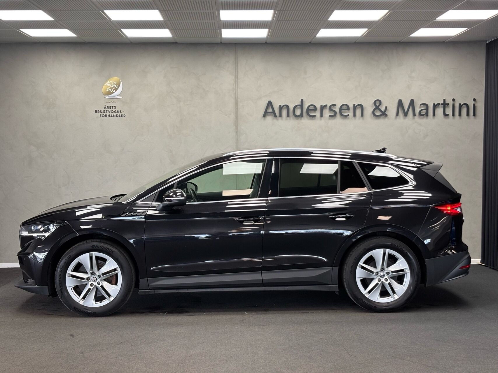 Sort Skoda Enyaq fra 2021