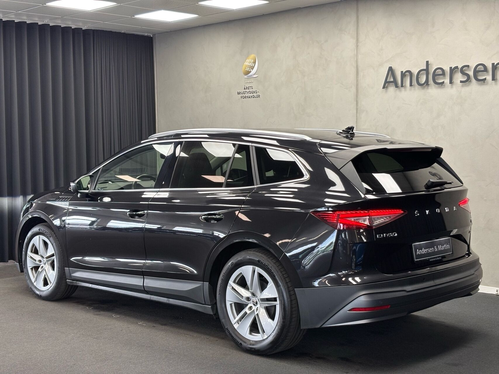 Sort Skoda Enyaq fra 2021