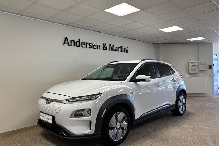 Hvid Hyundai Kona fra 2020