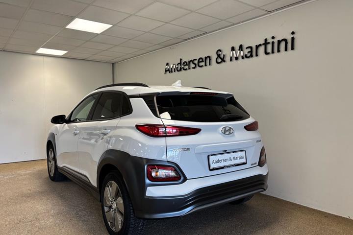 Hvid Hyundai Kona fra 2020