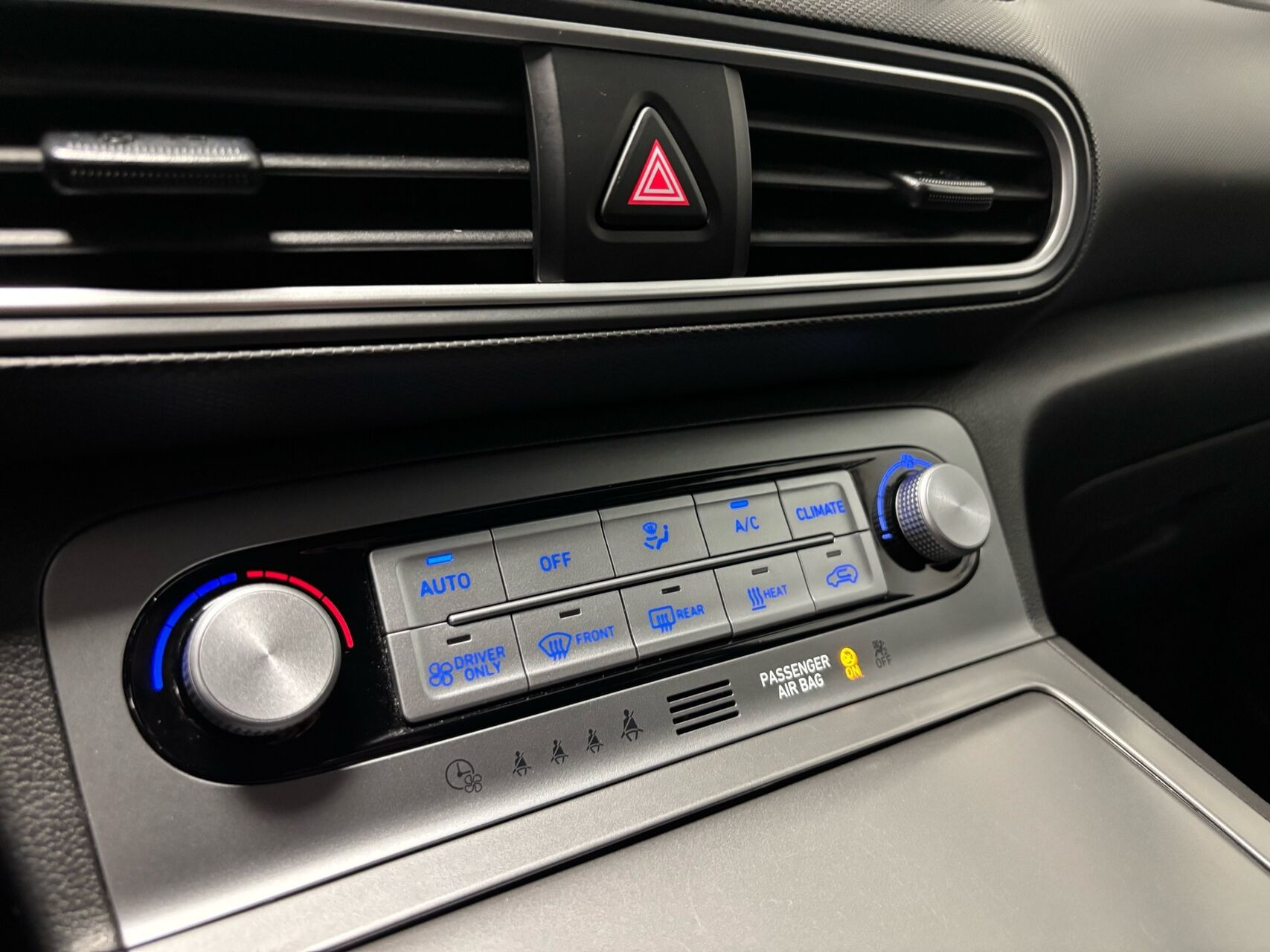 Hvid Hyundai Kona fra 2020