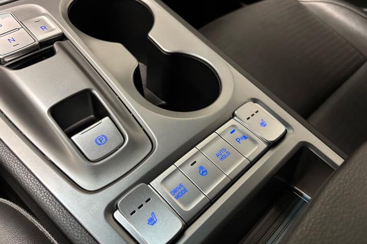 Hvid Hyundai Kona fra 2020
