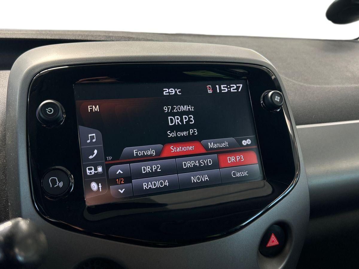 Hvid Toyota Aygo fra 2019