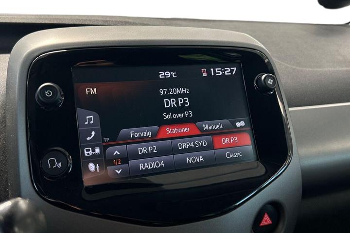 Hvid Toyota Aygo fra 2019