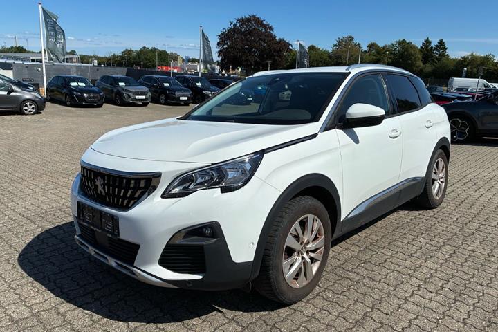 Hvid Peugeot 3008 fra 2017