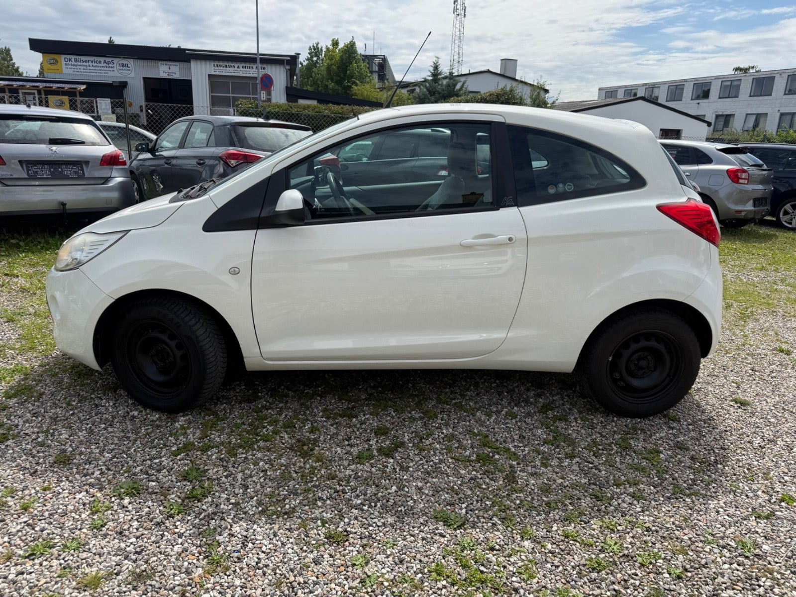 Hvid Ford Ka fra 2012