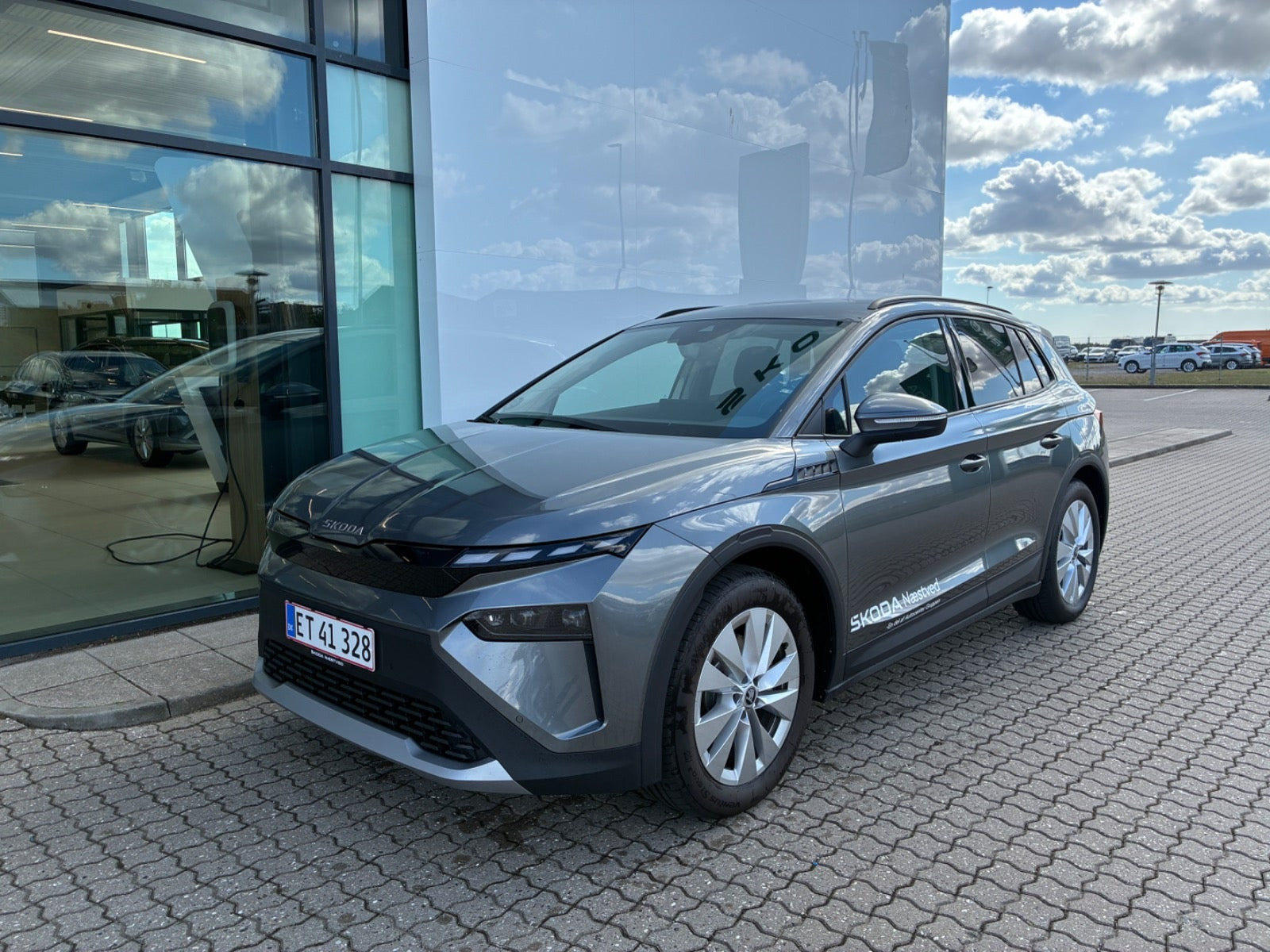 Grå Skoda Elroq fra 2026
