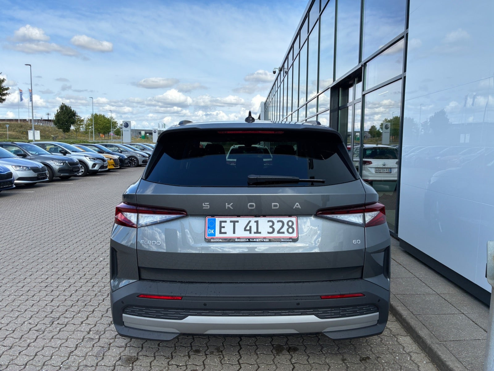 Grå Skoda Elroq fra 2026