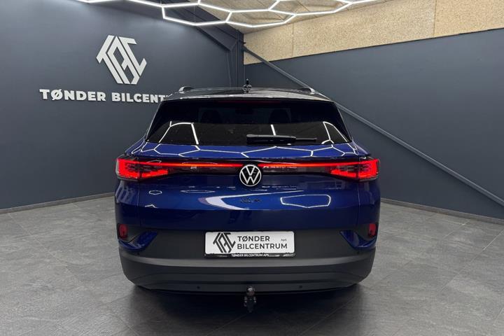 Blå VW ID.4 fra 2025