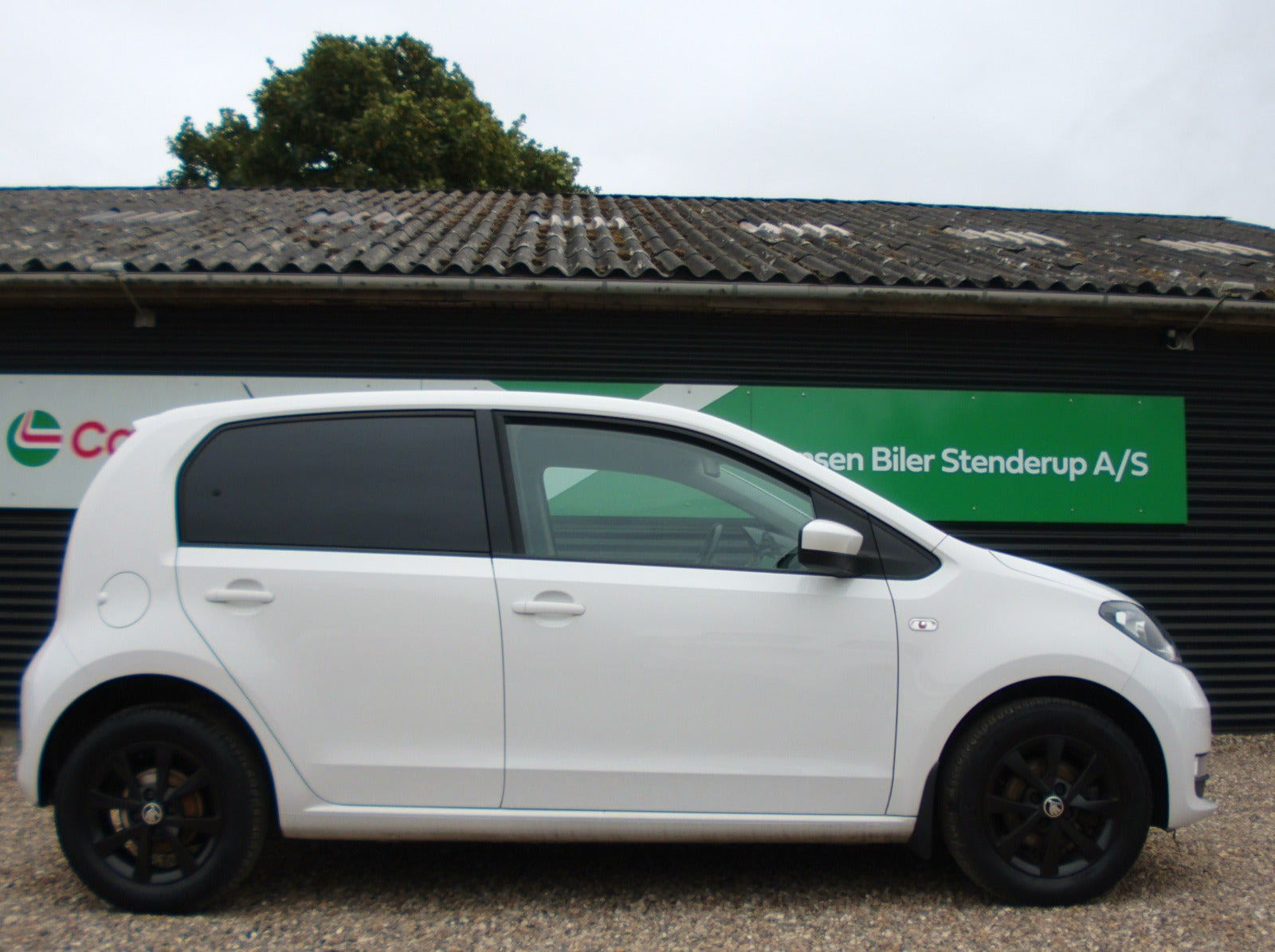 Hvid Skoda Citigo fra 2019