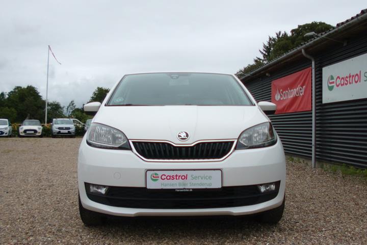 Hvid Skoda Citigo fra 2019