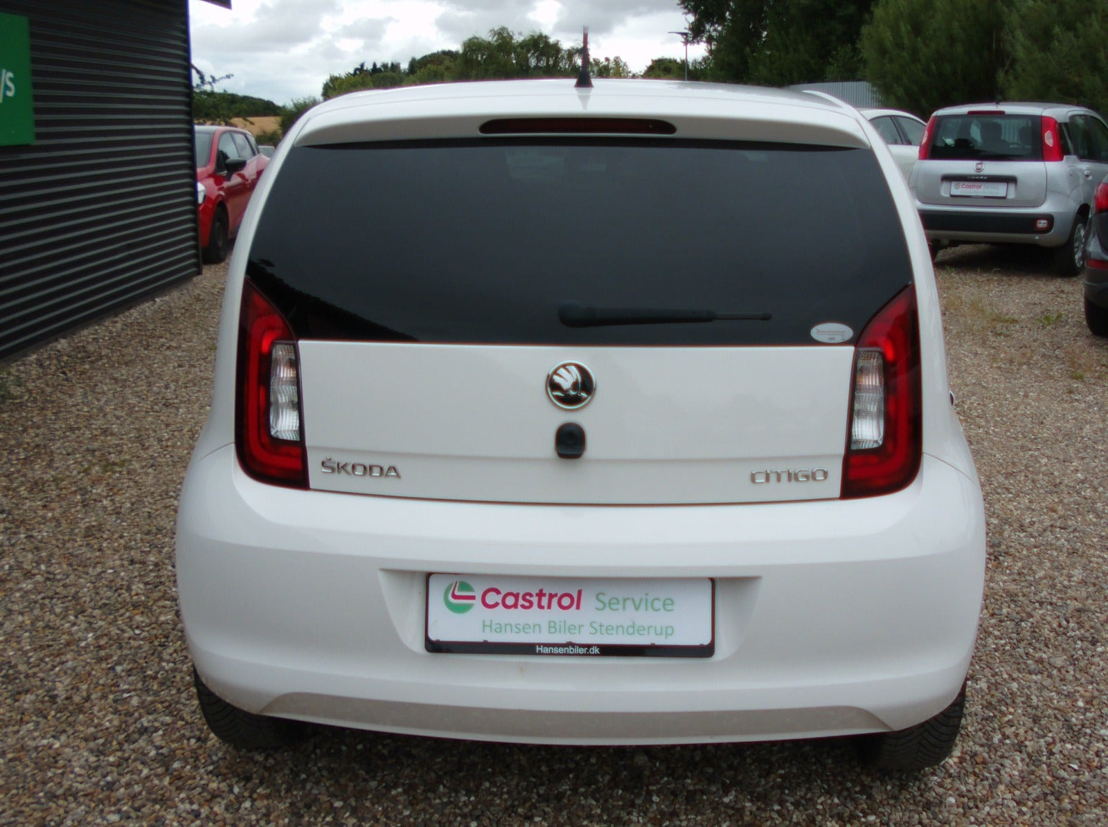 Hvid Skoda Citigo fra 2019