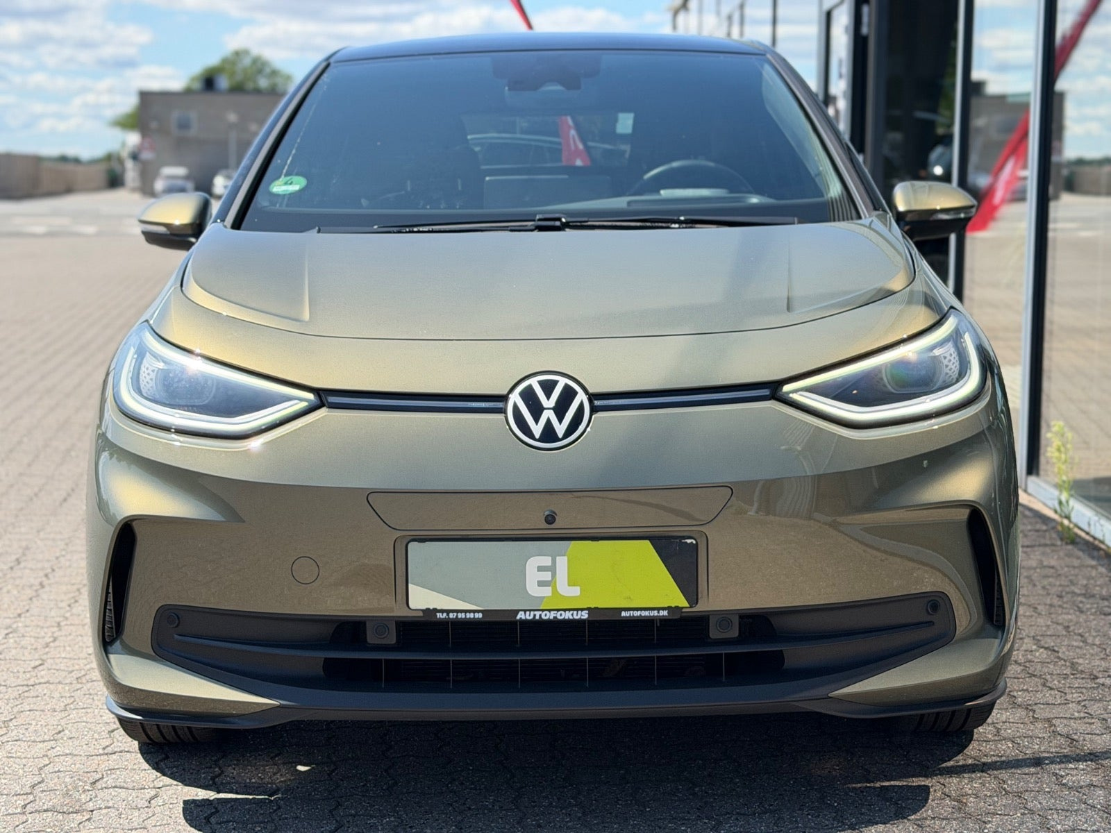 Grøn VW ID.3 fra 2023