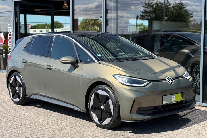 Grøn VW ID.3 fra 2023