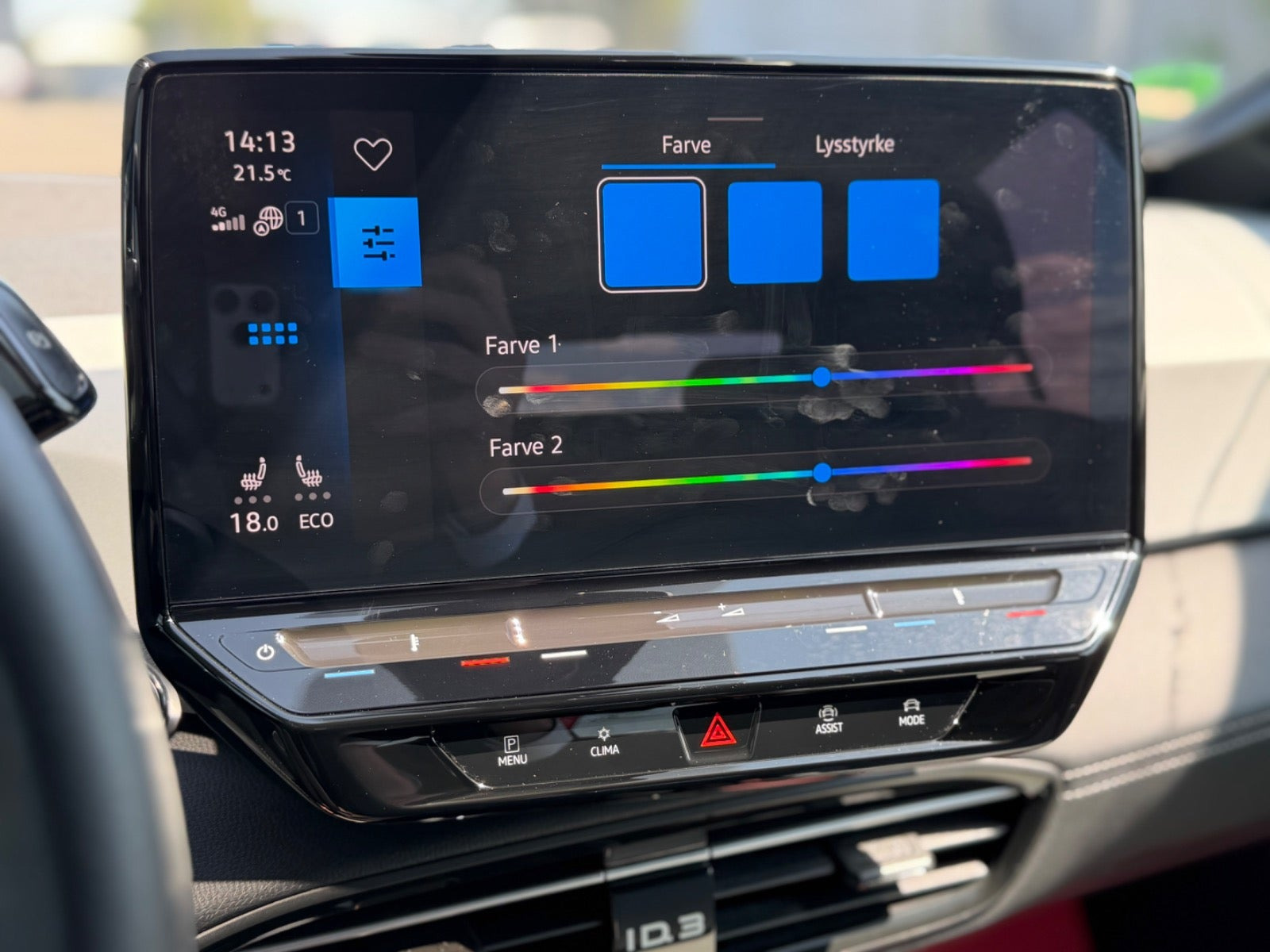 Grøn VW ID.3 fra 2023
