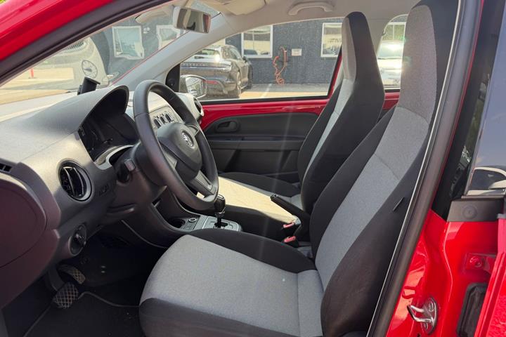 Rød Skoda Citigo fra 2014