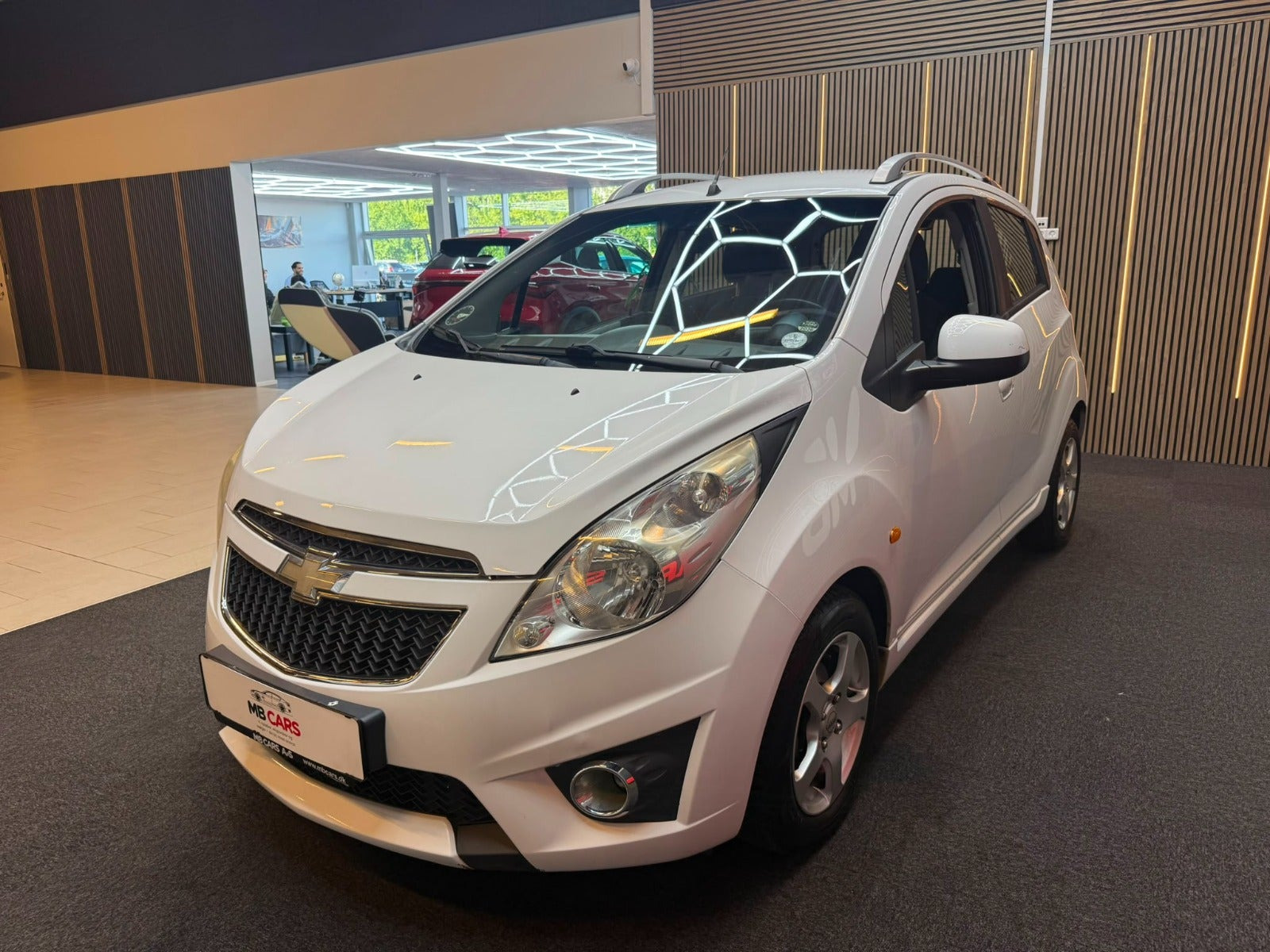 Hvid Chevrolet Spark fra 2011