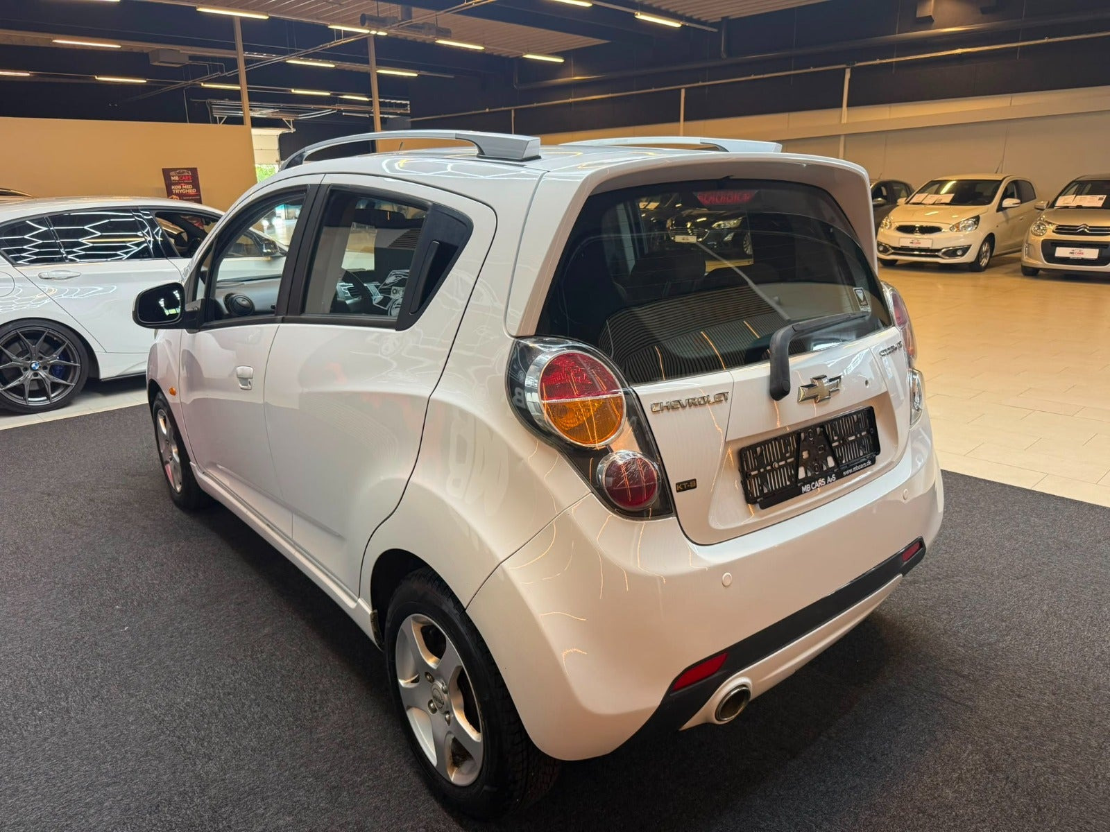 Hvid Chevrolet Spark fra 2011