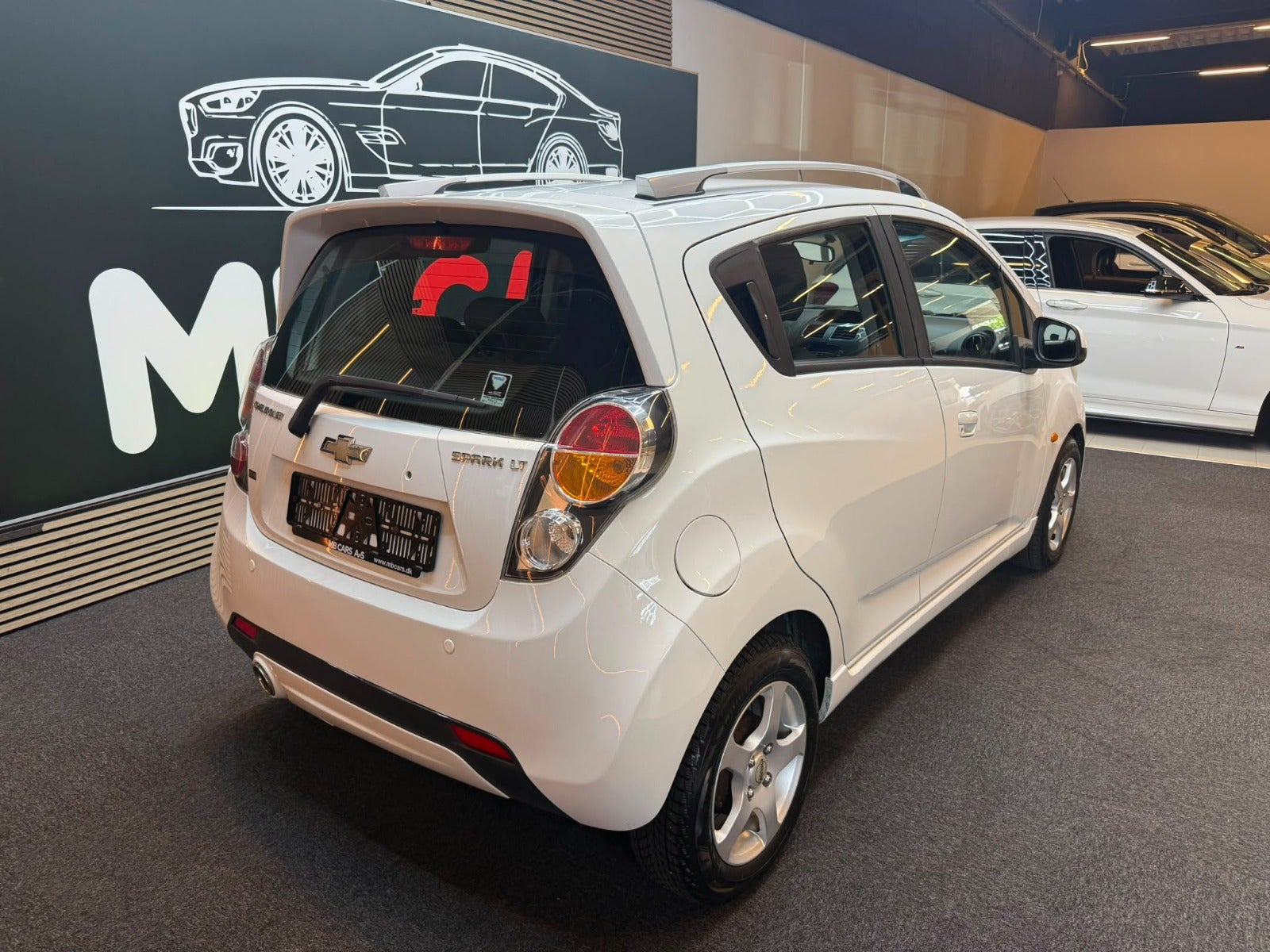 Hvid Chevrolet Spark fra 2011