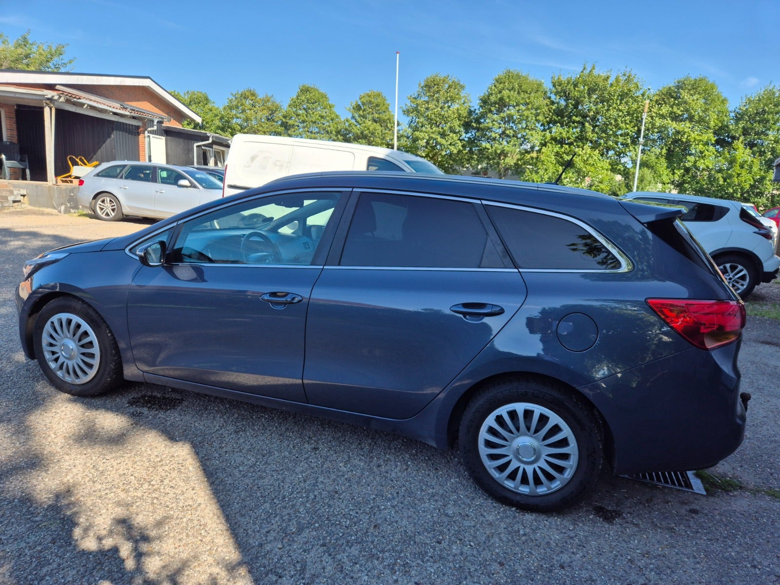 Grøn Kia Ceed fra 2013