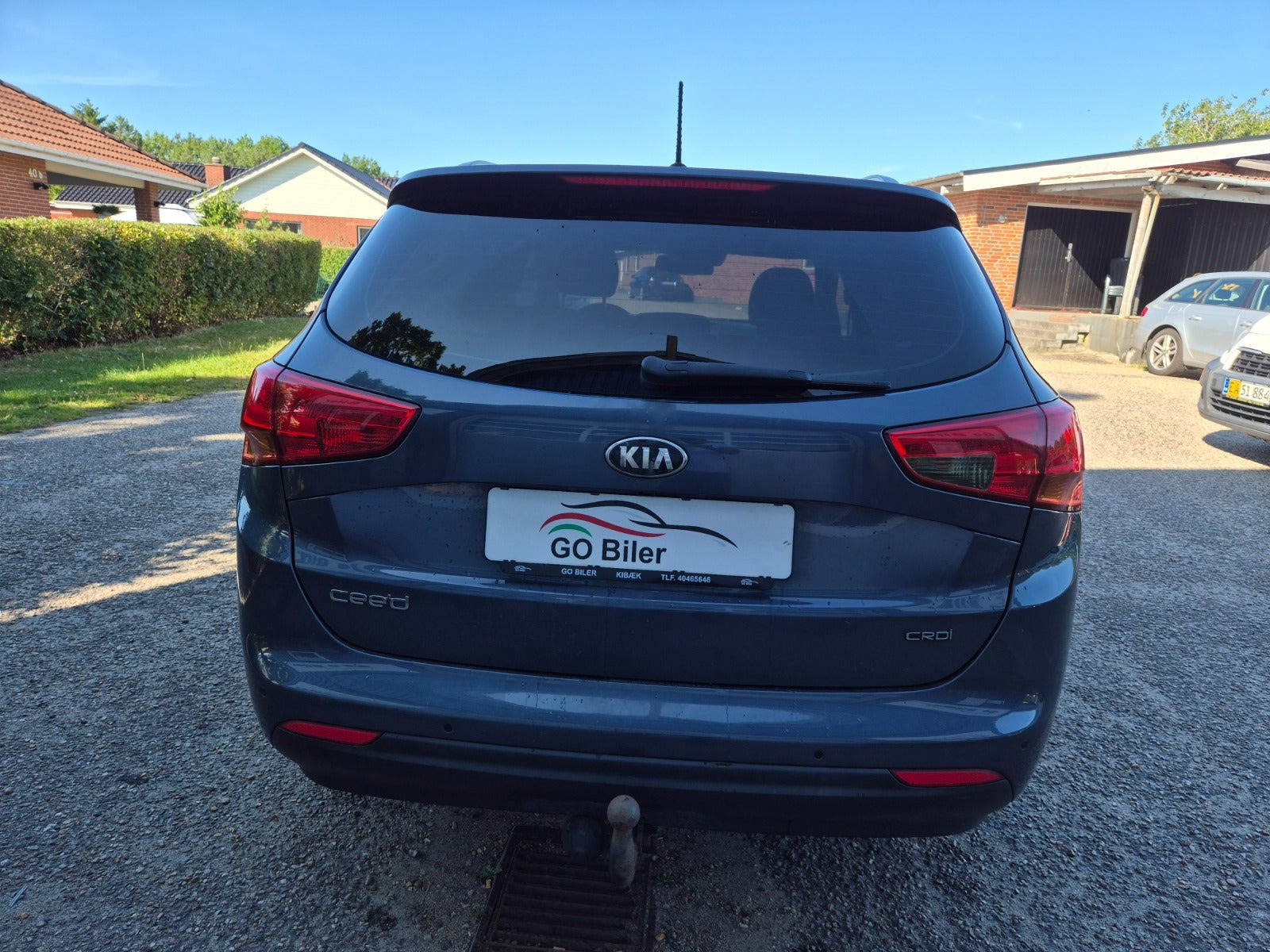 Grøn Kia Ceed fra 2013