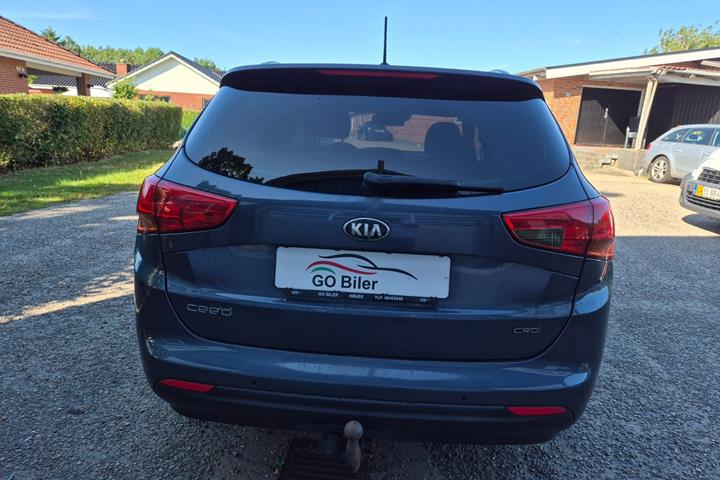 Grøn Kia Ceed fra 2013