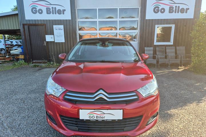 Grøn Citroën C4 fra 2010