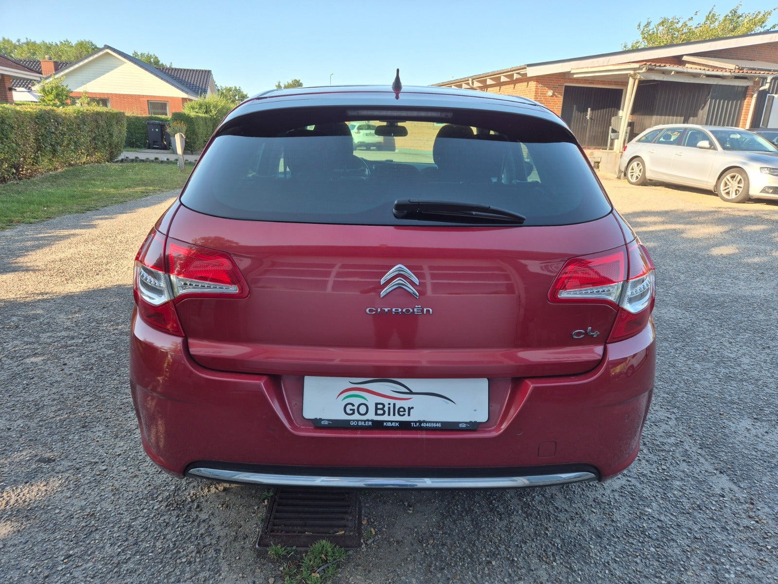 Grøn Citroën C4 fra 2010
