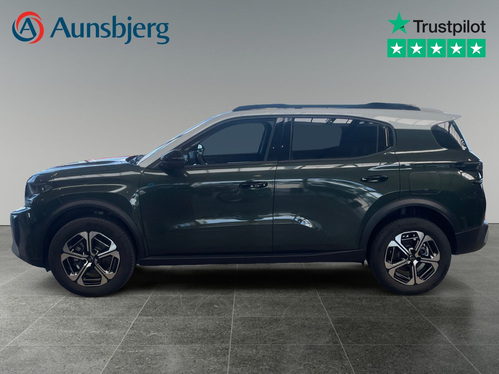 Grøn Citroën e-C3 Aircross fra 2025