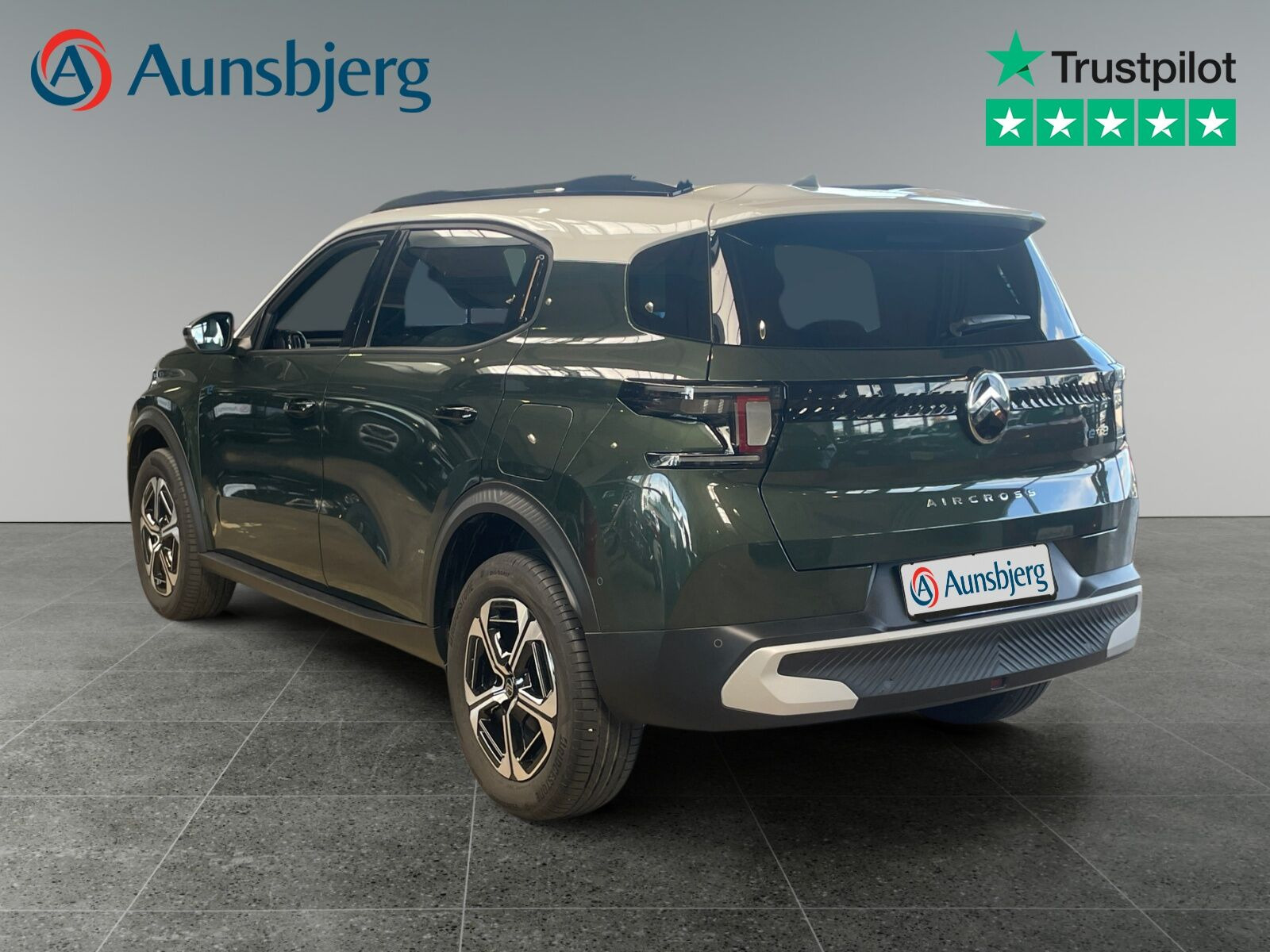 Grøn Citroën e-C3 Aircross fra 2025