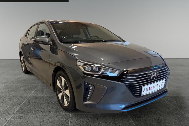 Grå Hyundai Ioniq fra 2018