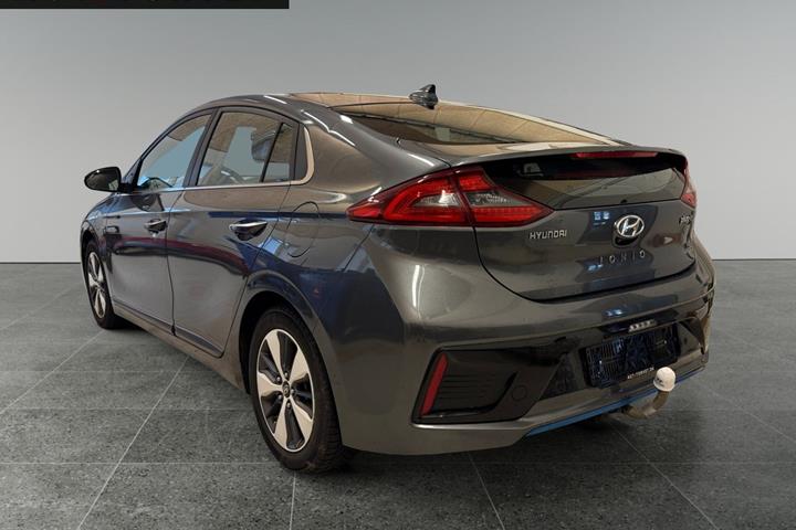 Grå Hyundai Ioniq fra 2018