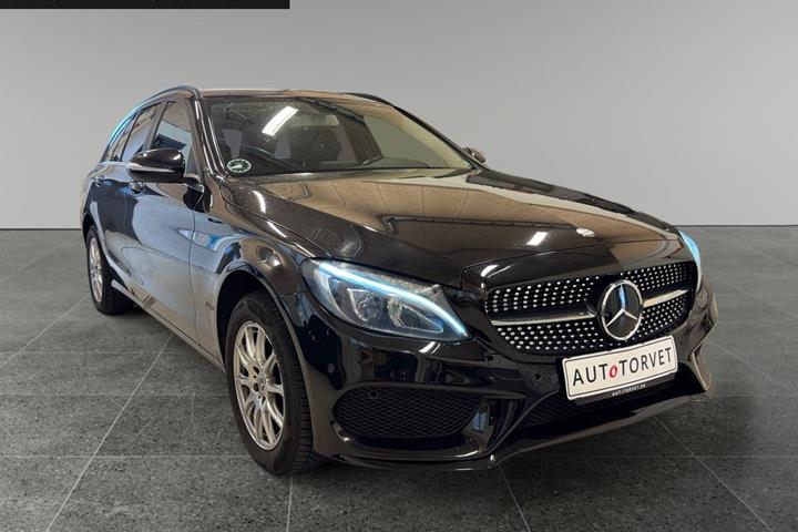 Sort Mercedes C200 fra 2015