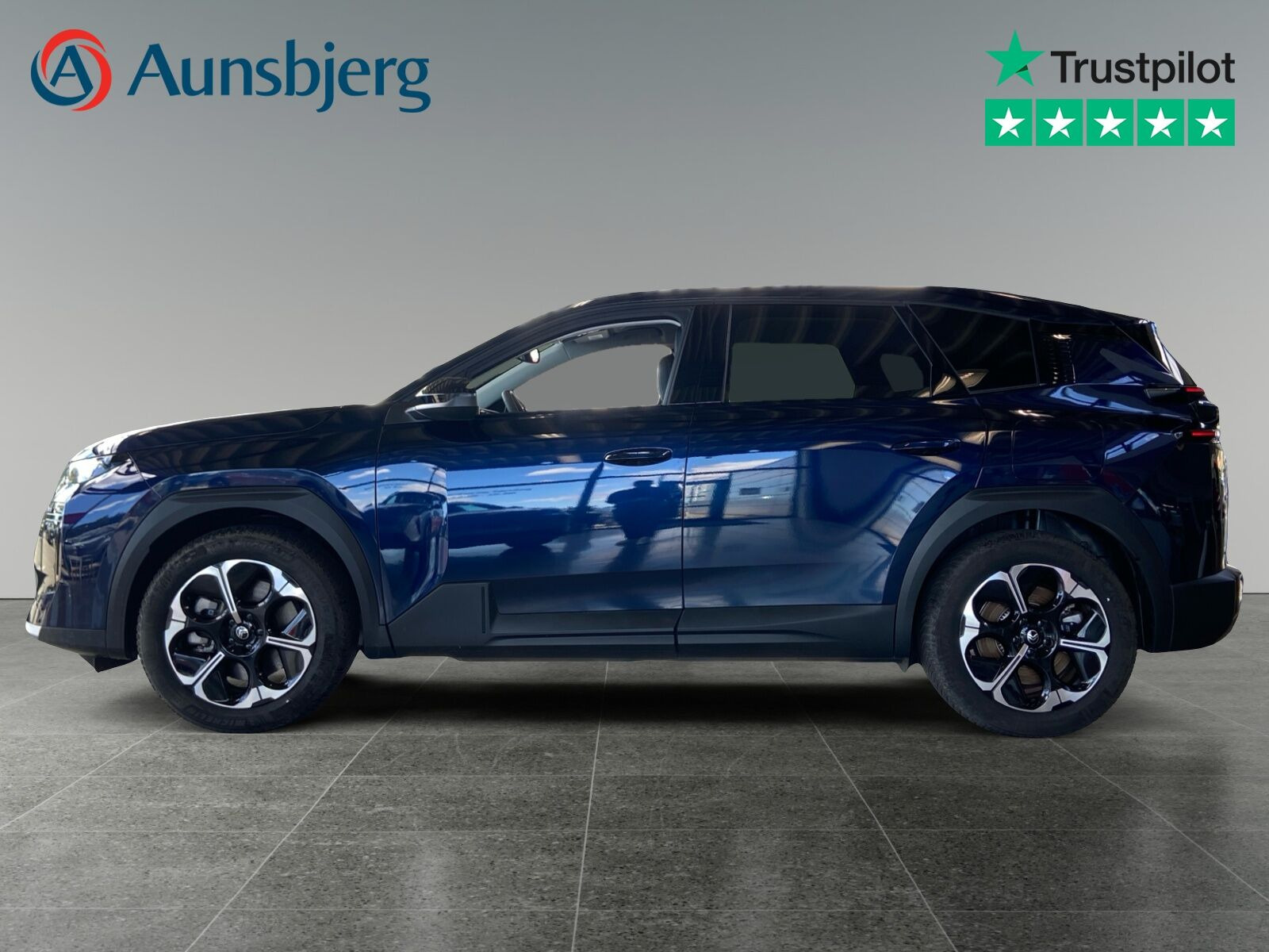 Blå Citroën ë-C5 Aircross fra 2025
