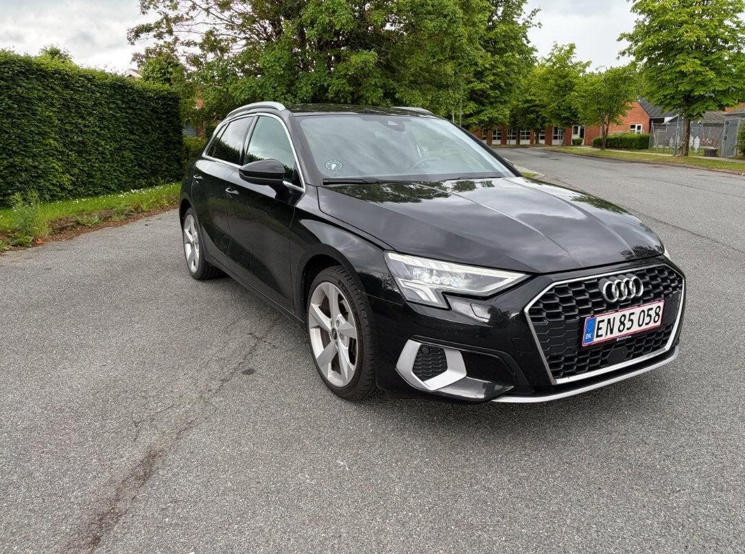 Sort Audi A3 fra 2020