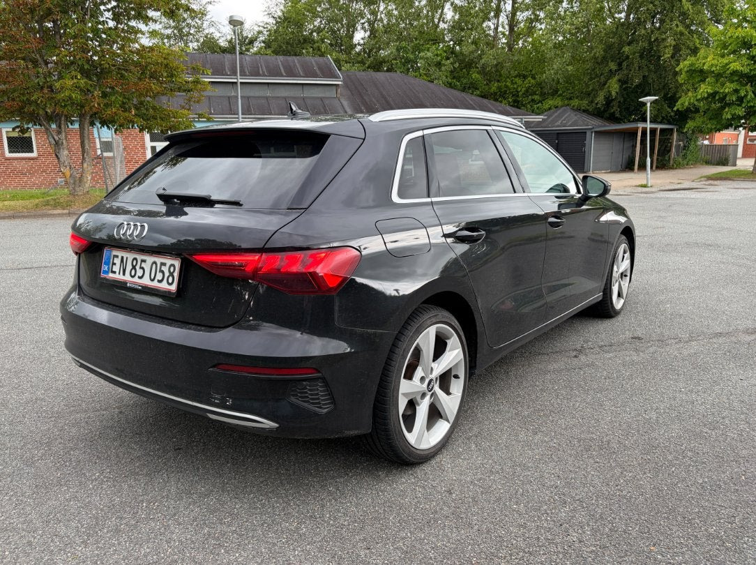 Sort Audi A3 fra 2020
