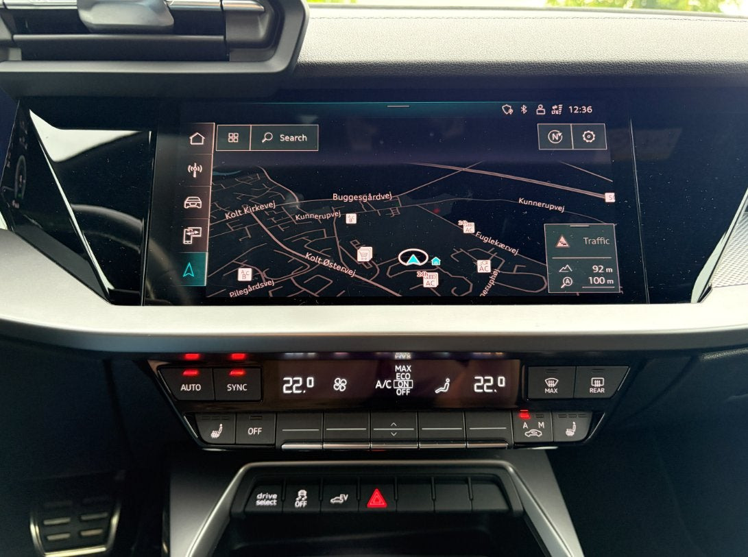 Sort Audi A3 fra 2020