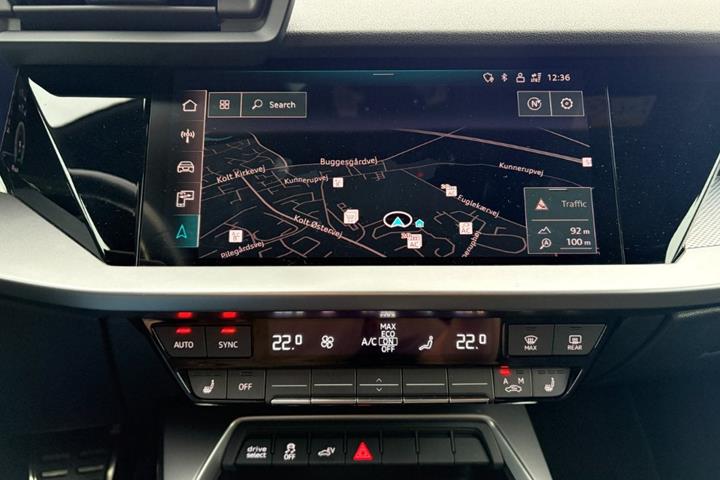 Sort Audi A3 fra 2020