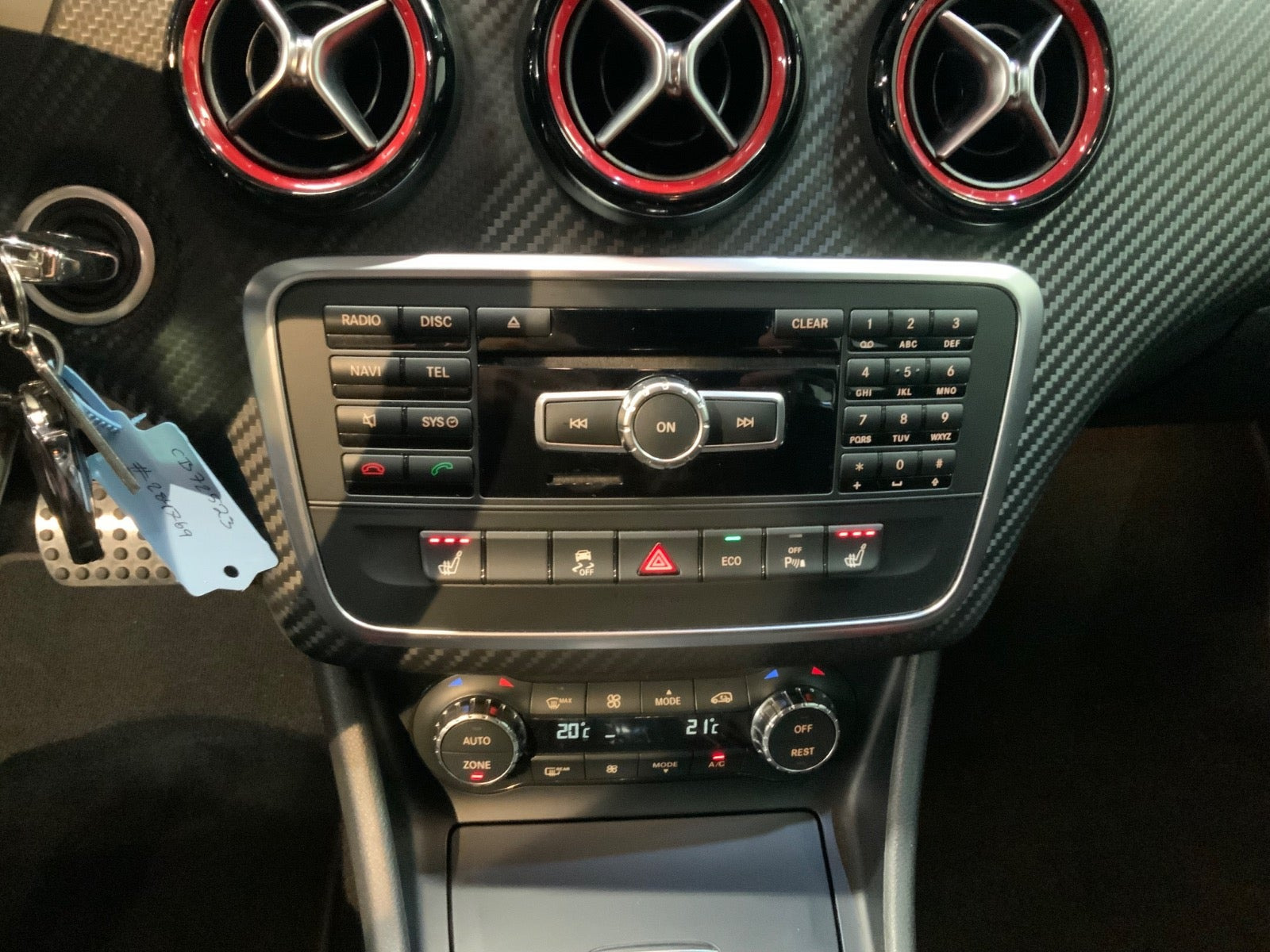 Sort Mercedes A45 fra 2014