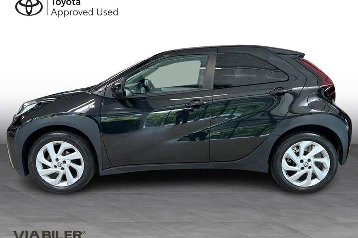 Sort Toyota Aygo X fra 2023