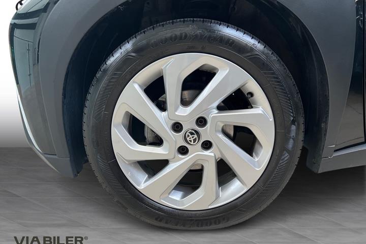 Sort Toyota Aygo X fra 2023