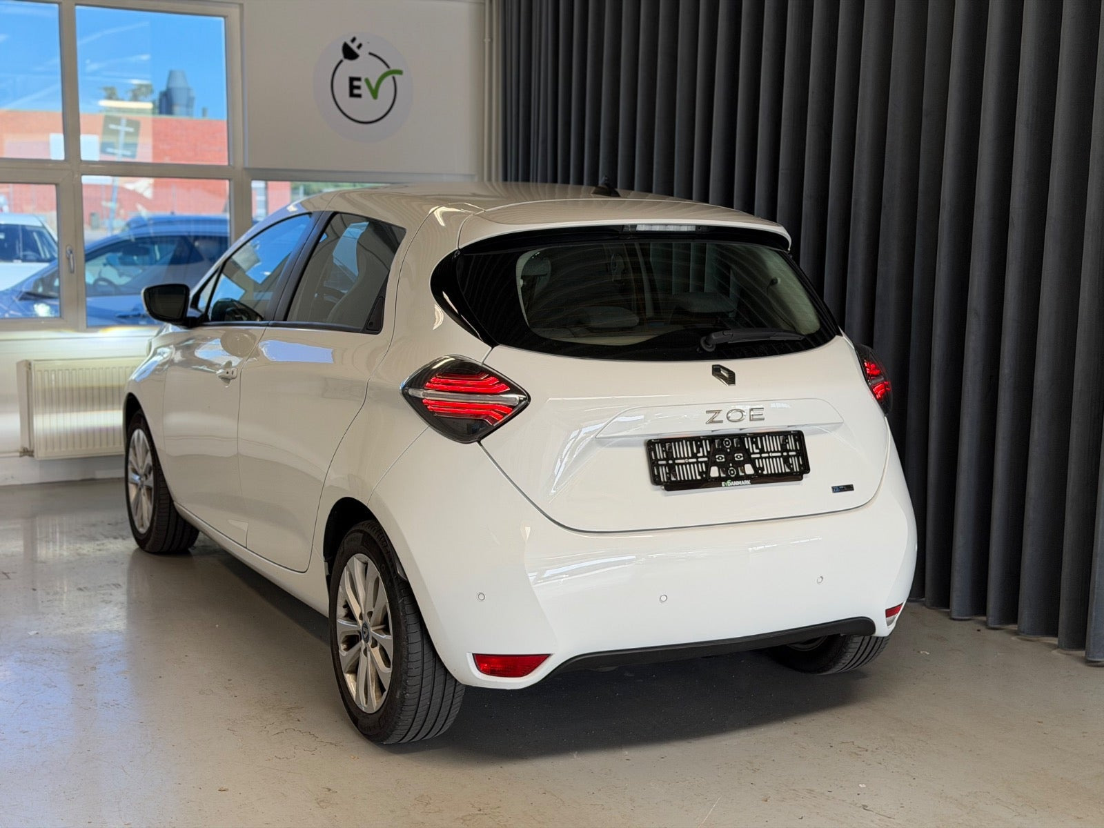 Hvid Renault Zoe fra 2021