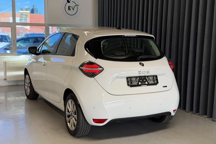Hvid Renault Zoe fra 2021