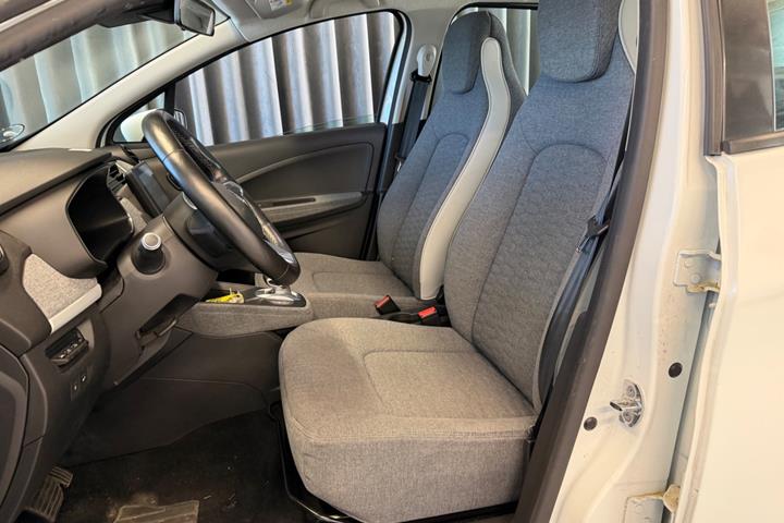 Hvid Renault Zoe fra 2021