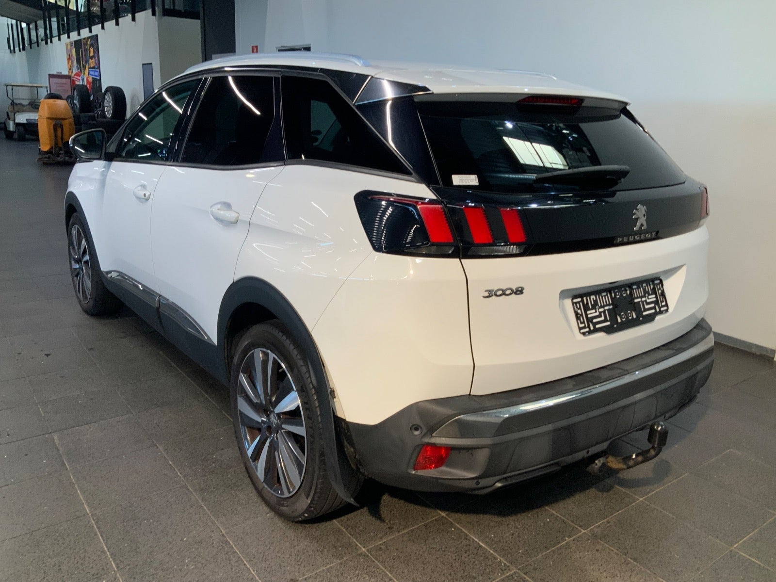 Hvid Peugeot 3008 fra 2018