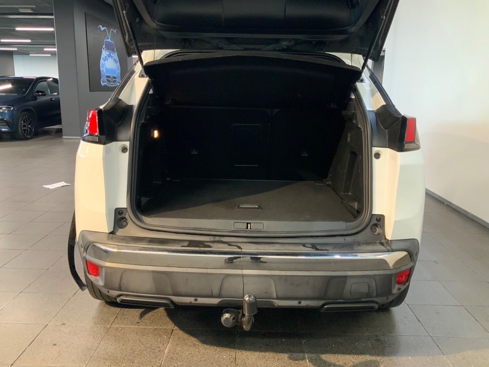 Hvid Peugeot 3008 fra 2018